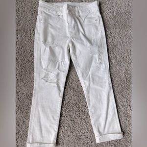 America Eagle Capri Slashed Pants